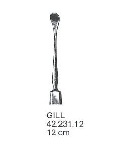 GILL Cuchillo corneal 12 cm. Dimeda