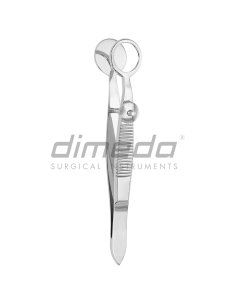 HUNT Pinza para Chalazión 9.5cm, ID12mm, redondo, con...