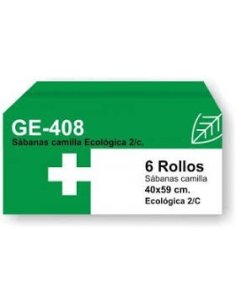 Rollo Papel Camilla Doble Capa Blanco Gofrado | Caja 6... 2