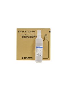 Suero Nacl 0,9% BRAUN 250 ml. ECOLAV IRRIGACIÓN, Caja...