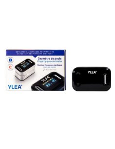 Pulsioximetro de dedo OLED profesional YLEA, 1 Unidad