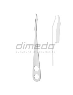 Elevador para hueso HOHMANN 22 cm., 8 mm. Dimeda