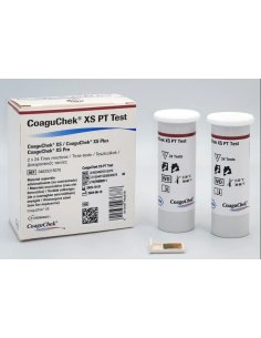 Tiras REACTIVAS coaguchek XS, Caja 48 unidades.