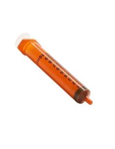 Jeringa Oral de 3 cuerpos 10 ml, Ámbar, Sol-M , Caja 100...