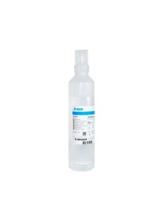 Agua Bidestilada Estilizada para lavado heridas 500 ml.