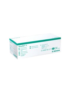 Palometas VENOFIX G-19, Aguja 1,1x20 Amarillo. Caja 50... 2