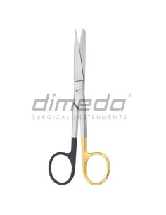 Tijeras quirurgicas A/R., 16,5cm, rectas, SC/TC. Dimeda