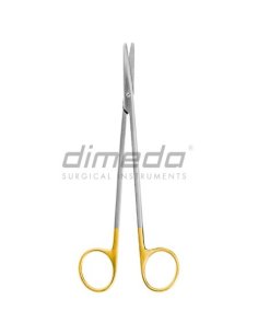 Tijeras METZENBAUM Rectas 20cm TC (Tungsteno). Dimeda
