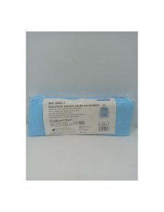 Babero Desechable Adulto c/ Bolsillo, color Azul, 35 x...