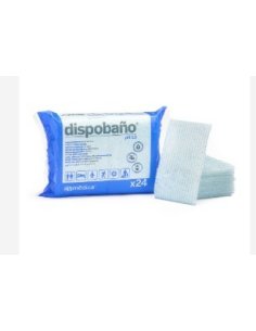Esponja Jabonosa Monouso Dispobaño de 12x20 Envoltura...