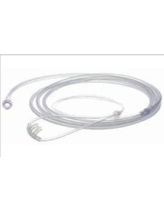 Cánula nasal de oxígeno O2Star curva con tubo de...