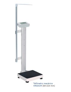 Báscula Electrónica de Columna con Tallímetro HM201M...