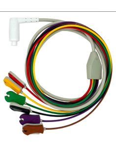 Cable corpuls³ de ECG de 4 hilos con clips, Orig. Templo GS