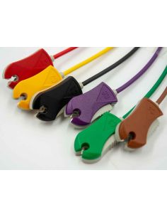 Cable corpuls³ de ECG de 4 hilos con clips, Orig. Templo GS 2