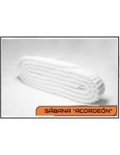Sabanilla 95x230 cm. Blanca Absorbente Acordeón 20gr....