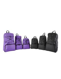 Mochila Kangaroo, negra, mediana