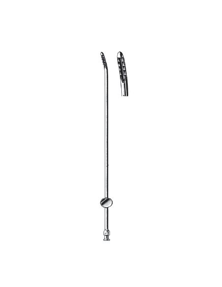 NOVAK Cureta Aspiradora Uterina 23 cm., 4 mm de filo,con estilete de limpieza. Dimeda