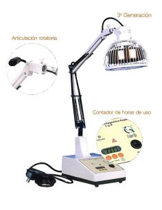 Lámpara elec. Biotérmica "TDP" digital (sobremesa) Ener-Qi
