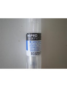 Catéter NIPRO 22G x 1" 0,85 x 25 mm., 35 ml./min., Azul... 2