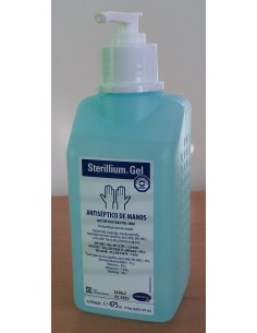 Gel Antiséptico para manos STERILLIUM. 475 ml., Con...