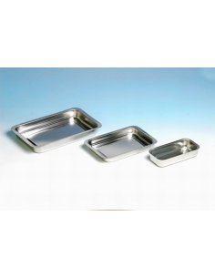 Bandeja Instrumental 240 x 170 x 50 mm., Acero Inoxidable. 2