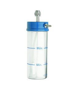 Vaso humedecedor de oxígeno autoclave 250 CC.