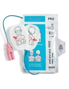 Pack Electrodos Desfibrilador Pediátrico, PHILIPS FR2 S/2...