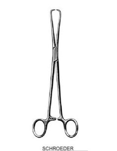 Pinza Braun cuello de útero SCHROEDER 23 cm. Dimeda