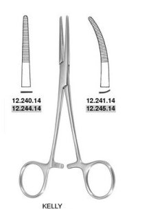 Pinza Hemostática KELLY TITAN 14 cm. RECTA. Dimeda