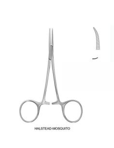 Pinza MOSQUITO Curvo Sin Diente 14 cm. Pk