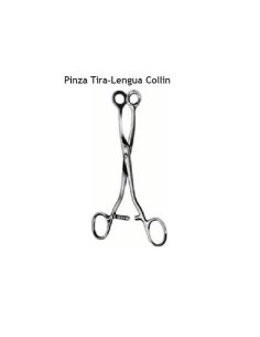 Pinza TIRALENGUAS COLLIN 17 cm.