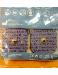 Electrodos DURA-STICK SNAP 5x5 ( Compex ), Bolsa 4 unidades. 2