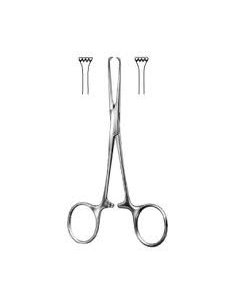 Pinza Intestinal ALLIS-BABY 14 cm. CON Diente 4x5