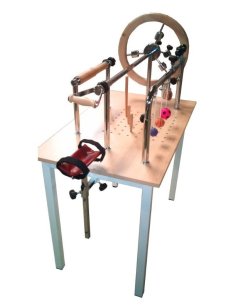Mesa para ejercicios de Manos y Tendones, pintada