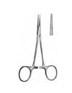 Pinza MOSQUITO Hasteld Recto SIN Diente 18 cm. Pk