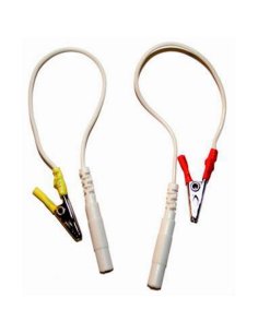 Cable con pinza de cocodrilo pequeña para estimulador de...