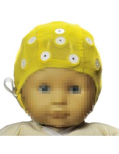 Cascos de electrodos ECI para EEG Pequeño Amarillo 50-54 cm