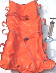 Colchón de vacío 8 asas - Naranja - (sin bomba)