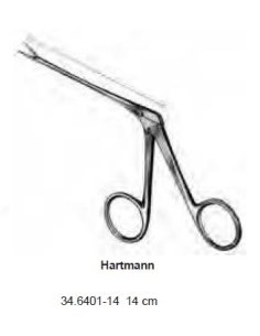 HARTMANN Pinza Nasal 14 cm. Estriada.