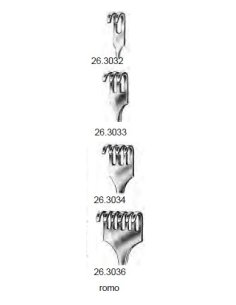 Separador Volkman 21,5 cm., Romo 4 dientes Ref.: 26.3034 Pk.
