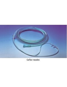 Cánula Nasal (Gafa nasal O2) PEDIÁTRICA, Caja 50 unidades.