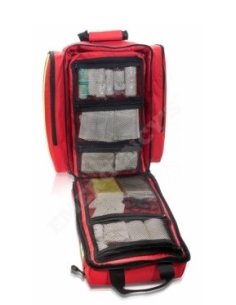 Maletín/Mochila de rescate ligera Rojo EMERGENCY,S.,... 2