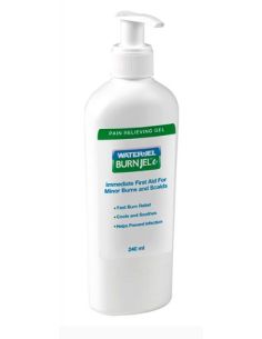 BurnJel Gel de Agua WaterJel, Botella dosificador de 240 ml.