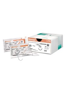 MONOSYN Violet 3/0 . Aguja 70 cm. HRT26. Caja 12 unidades.