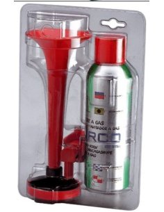 Bocina de emergencias S.O.S a gas liquido.