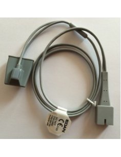 Sensor SpO2 reutilizable de silicona Soft-tip pediátrico,...