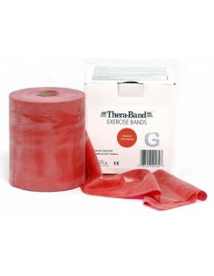THERA-BAND ROJO Medio 45,5 mts.