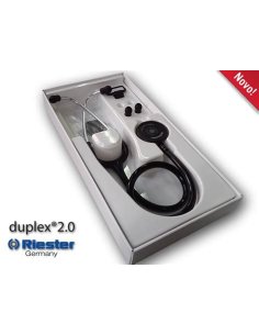 Fonendoscopio Riester Duplex 2.0, Aluminio. AZUL.