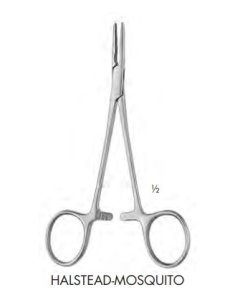Pinzas vasculares HALSTEAD-MOSQUITO fcps., 15 cm., 6",...
