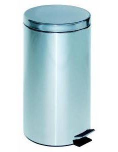 Papelera ( Cubo ) Pedal Metálica 20 litros